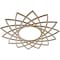 Ekena Millwork Eleanor Wood Fretwork Pierced Ceiling Medallion, Hickory, 16"OD x 6 1/8"ID x 3/8"T CMWP16X16X0375EAHI - alternate 2